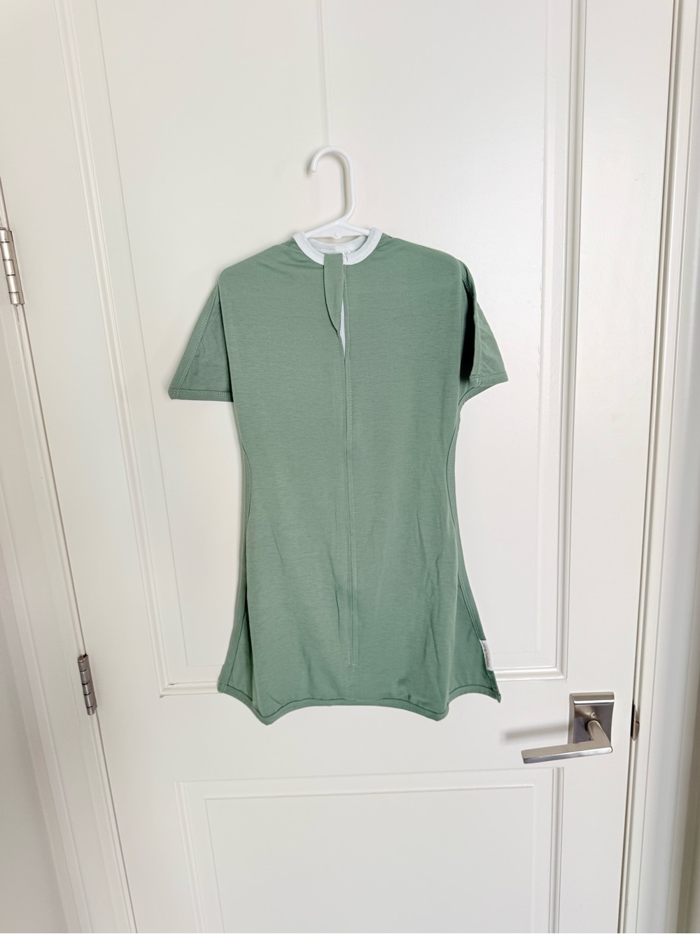 Sleeping Baby Classic Zipadee-Zip Swaddle Transition Size 4M-8M Sage Green
